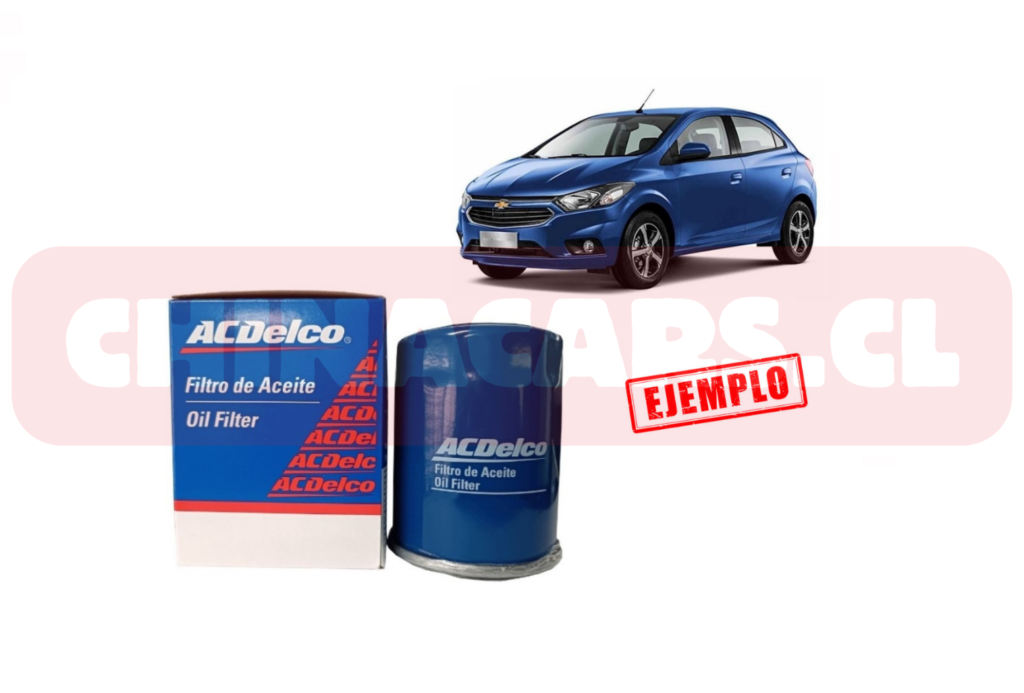 FILTRO ACEITE CHEV ONIX 1.4 - ACDELCO