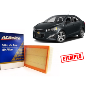 FILTRO AIRE CHEV SONIC 1.6 SEDAN