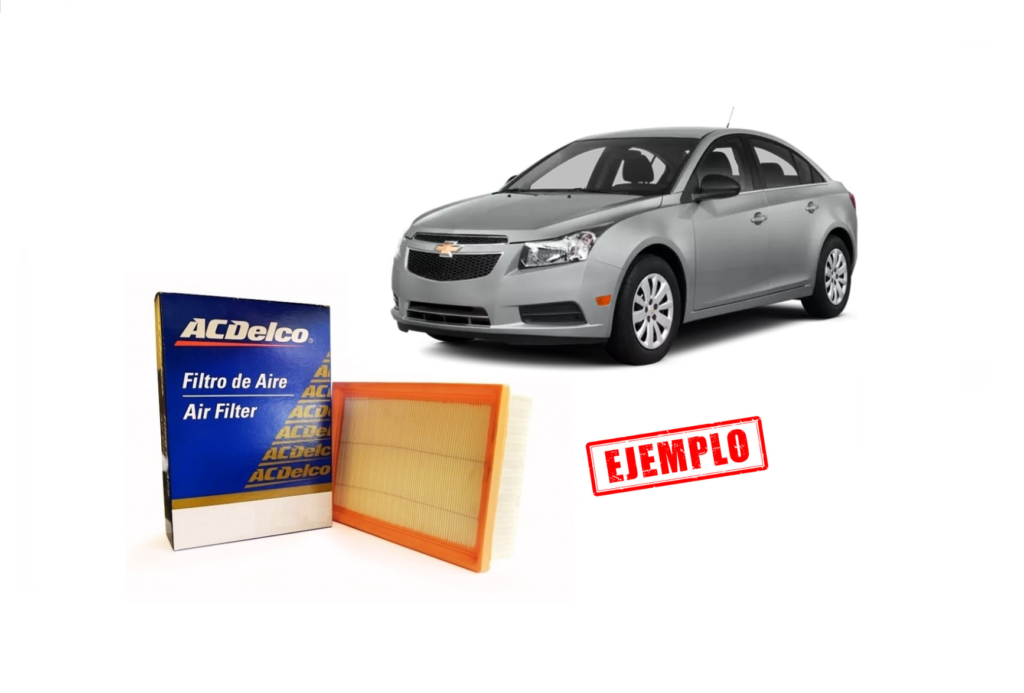 FILTRO AIRE CHEV CRUZE 1.8