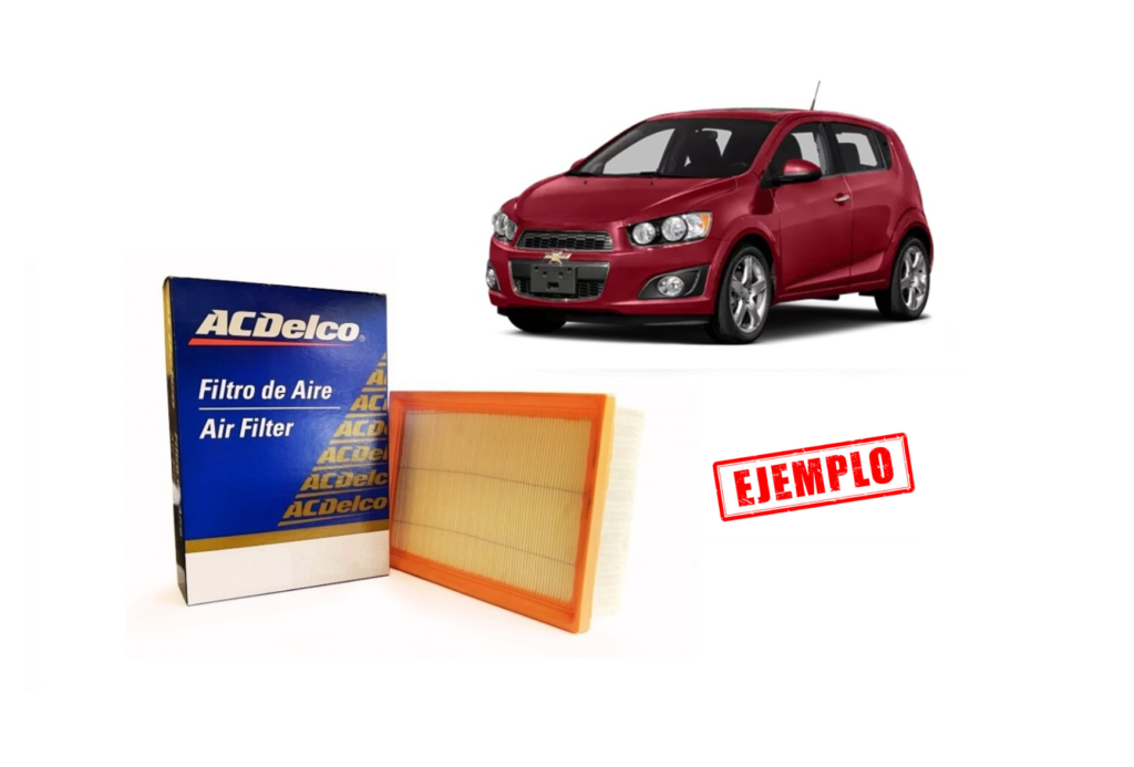 FILTRO AIRE CHEV SONIC 1.6 HB