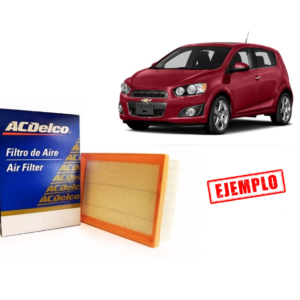 FILTRO AIRE CHEV SONIC 1.6 HB