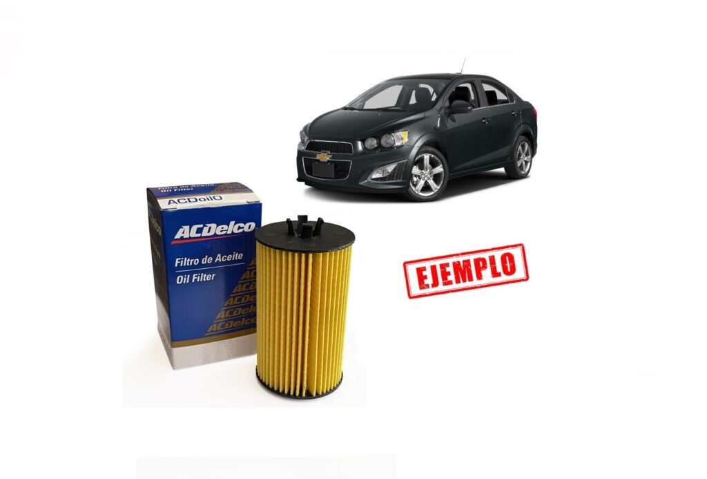 FILTRO ACEITE CHEV SONIC 1.6 SEDAN