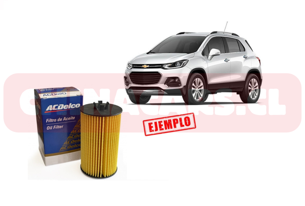 FILTRO ACEITE CHEV TRACKER 1.8