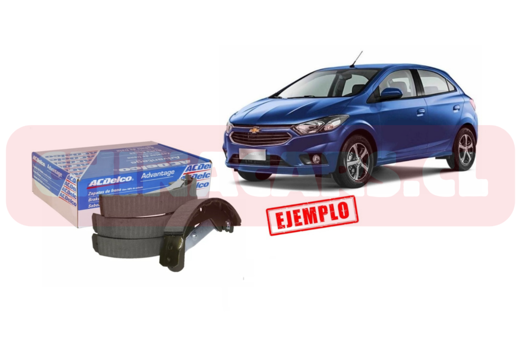 BALATAS TRASERAS CHEV ONIX 1.4