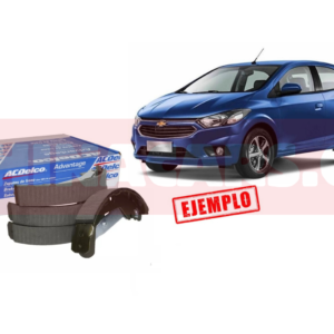 BALATAS TRASERAS CHEV ONIX 1.4