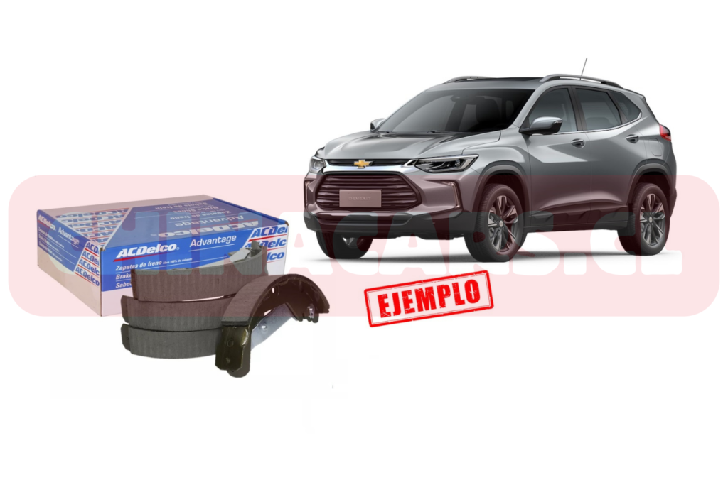 BALATAS TRASERAS CHEV TRACKER 1.2T