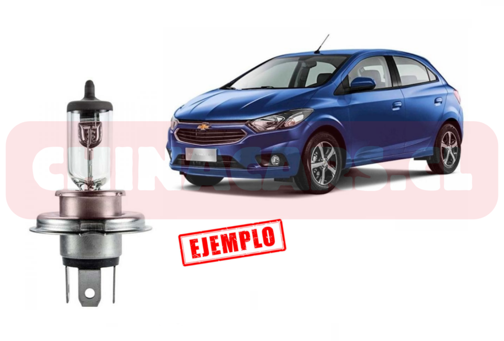 AMPOLLETA PRINCIPAL LUCES BAJAS Y ALTAS CHEV ONIX 1.4