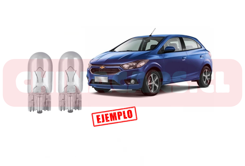 AMPOLLETA PATENTE TRASERA CHEV ONIX 1.4