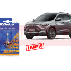 AMPOLLETA PRINCIPAL LUCES BAJAS Y ALTAS CHEV TRACKER 1.2T
