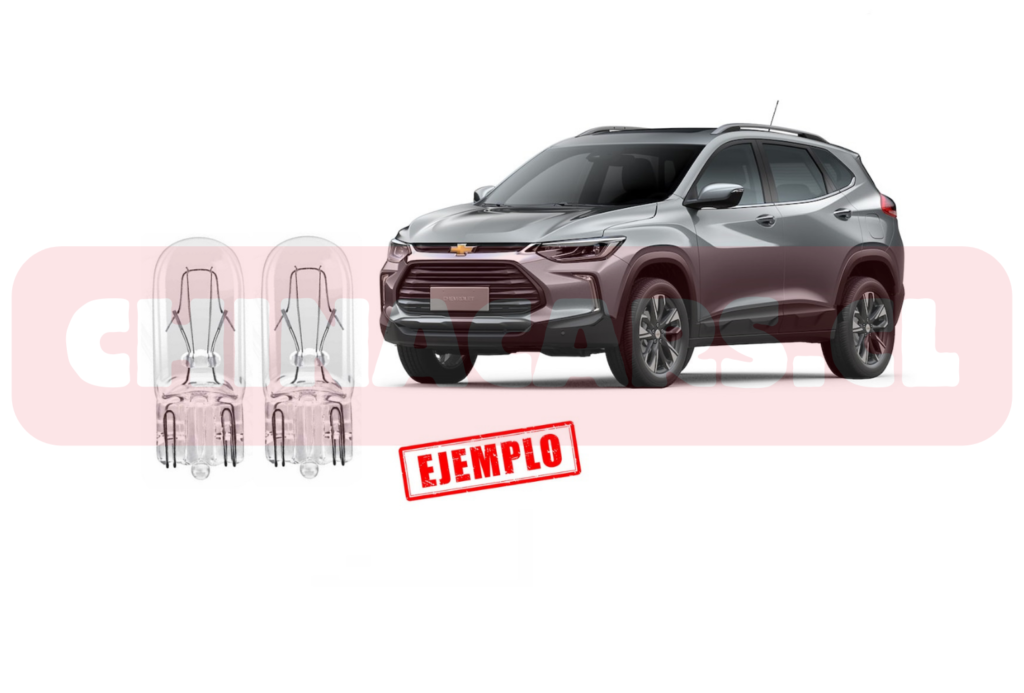 AMPOLLETA PATENTE TRASERA CHEV TRACKER 1.2T