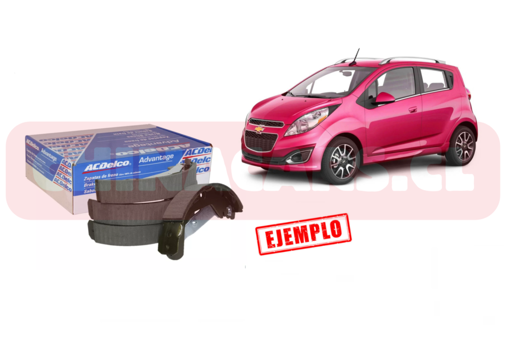 BALATAS TRASERAS CHEV SPARK GT 1.2