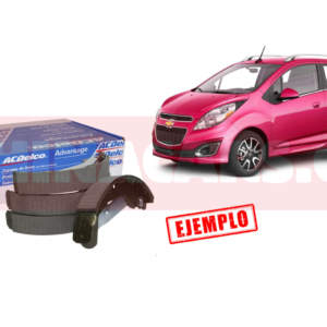 BALATAS TRASERAS CHEV SPARK GT 1.2