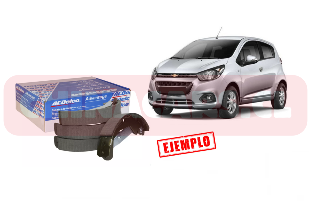 BALATAS TRASERAS CHEV SPARK GT 1.2