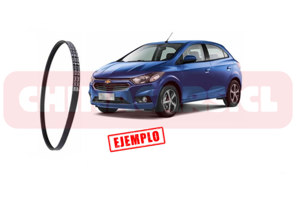 CORREA ALTERNADOR Y BOMBA DIRECCION HID CHEV ONIX 1.4