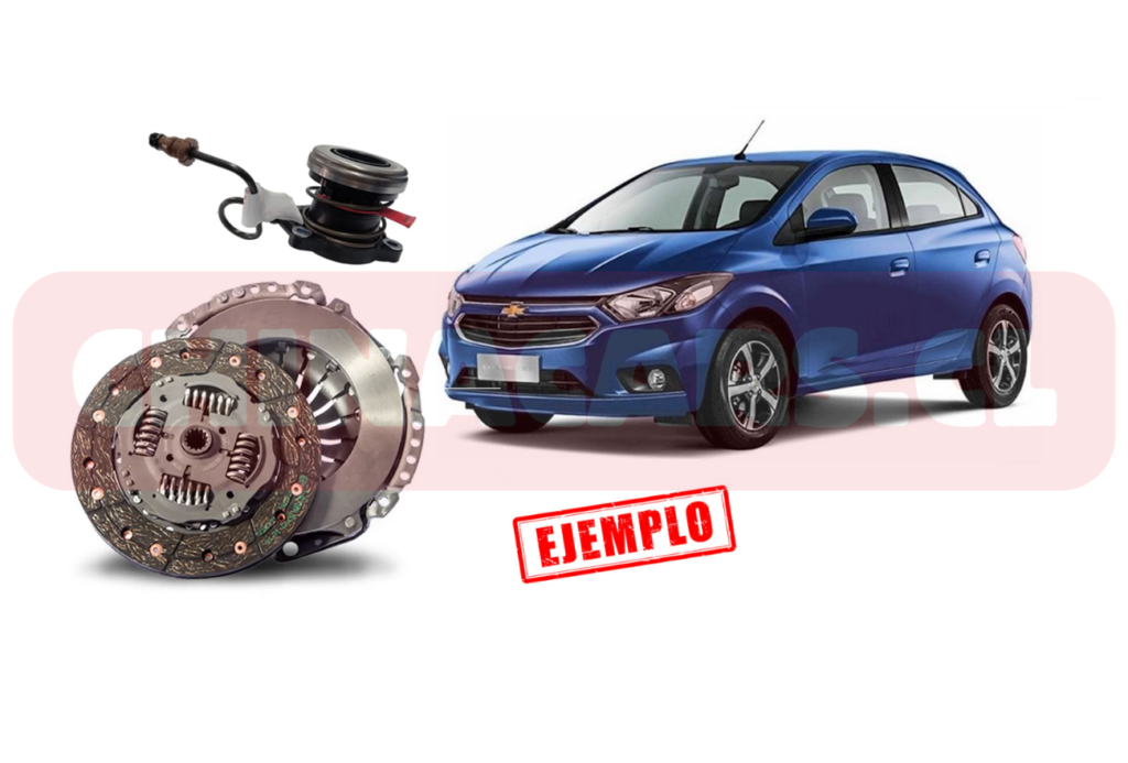 KIT EMBRAGUE CHEV ONIX 1.4