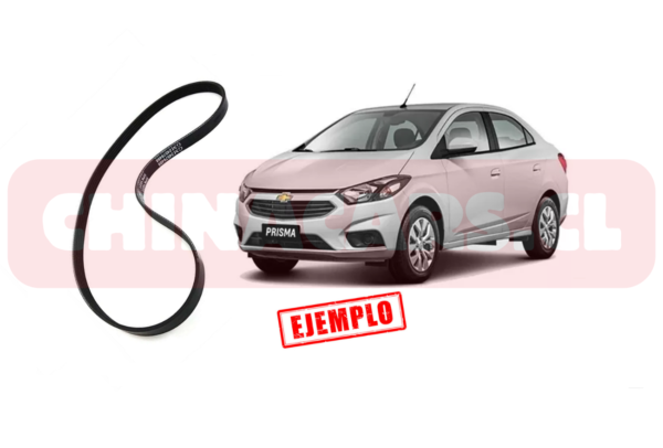 CORREA ALTERNADOR Y AIRE ACONDICIONADO CHEV PRISMA 1.4