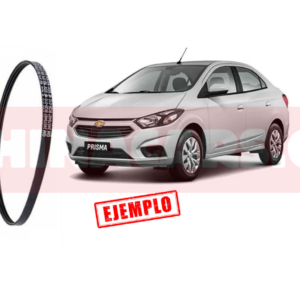 CORREA ALTERNADOR Y BOMBA DIRECCION HID CHEV PRISMA 1.4