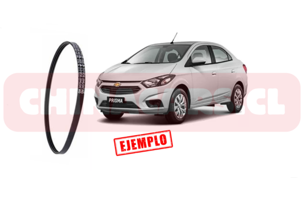 CORREA ALTERNADOR Y BOMBA DIRECCION HID CHEV PRISMA 1.4
