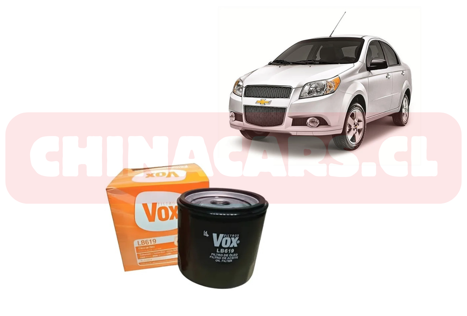 FILTRO ACEITE CHEV AVEO 1.4 - VOX ALTERNATIVO