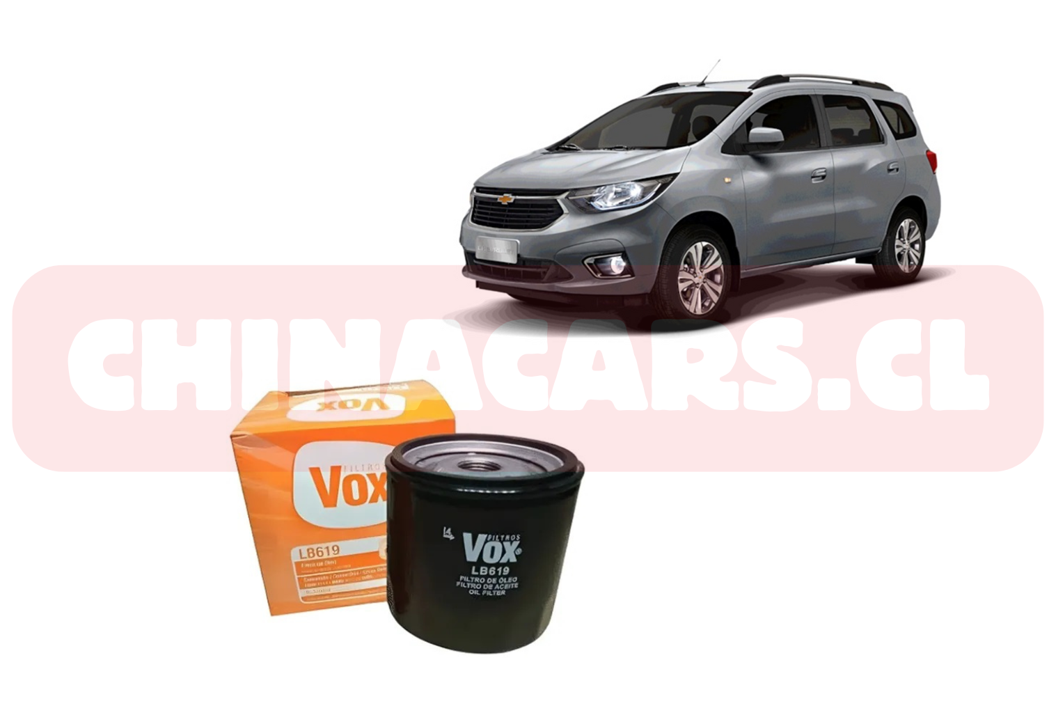 FILTRO ACEITE CHEV SPIN 1.8 - VOX ALTERNATIVO