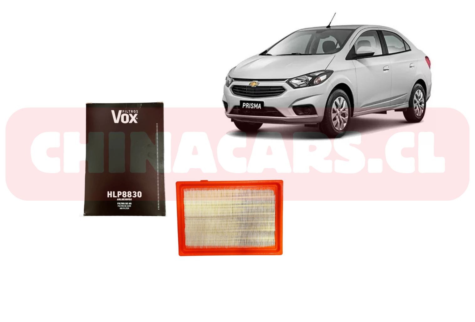 FILTRO AIRE CHEV PRISMA 1.4 - VOX ALTERNATIVO