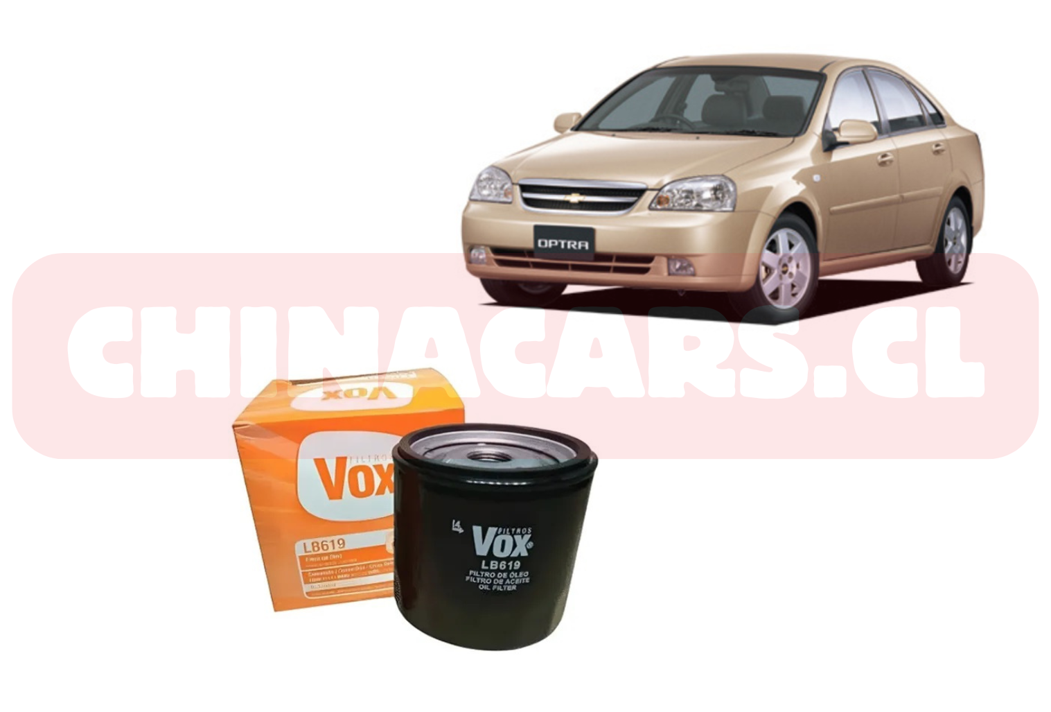 FILTRO ACEITE CHEV OPTRA 1.8 - VOX ALTERNATIVO