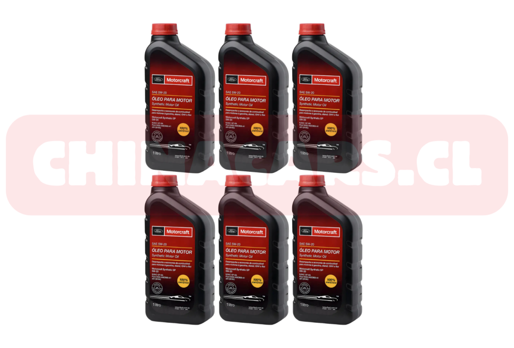 KIT ACEITE MOTOR 5W-20 SINTETICO SP 1 LITRO - 6 UNIDADES
